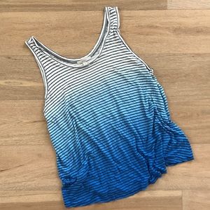 Sejour ombré white/blue tank